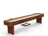Officially Licensed NHL Vancouver Canucks 12' Shuffleboard Table