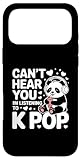 Kpop Panda Bubble Tea Headphones Heart Vibes