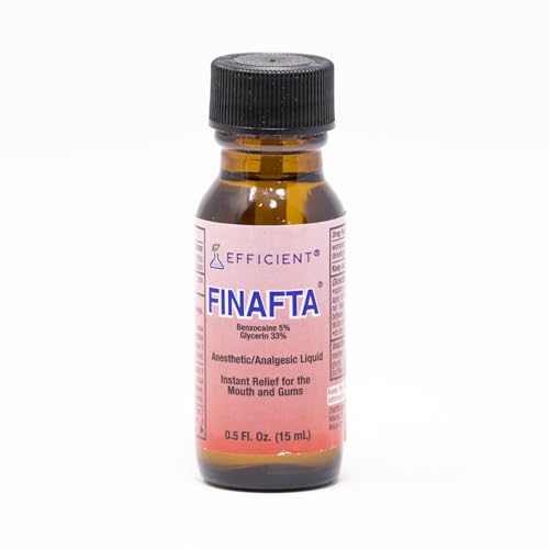 Finafta - Oral anesthetic Treatment for Canker sores and Mouth and Gum irritations