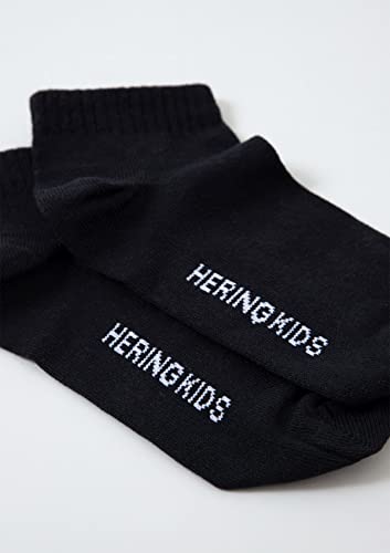 Meia Básica Infantil Menino Cano Curto Hering Kids Preto P