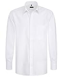  eterna Herren Hemd comfort fit Uni Popeline weiß Gr. 39 - 54 (49)