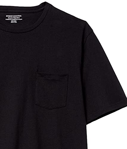 Amazon Essentials T- Shirt Ras-du-Cou à Manches Courtes, avec Poche, Coupe Standard Homme, Lot de 2 - Les Beatles, Paul McCartney, John Lennon, RIngo Starr, George Harrison Amazon Essentials T- Shirt Ras-du-Cou à Manches Courtes, avec Poche, Coupe Standard Homme, Lot de 2 – Image 7