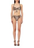 Le giornate si allungano e il guardaroba lascia spazio all' abbigliamento da vacanza: che sia spiaggia, lago o piscina, lago o piscina, la collezione Liu Jo Beachwear propone capi di tendenza per la donna che ama l' estate.Costume da mare stampa animalierTop a balconcino con ferrettoSlip regular fit, taglio classico e confortevole87% Poliestere, 13% Elastan