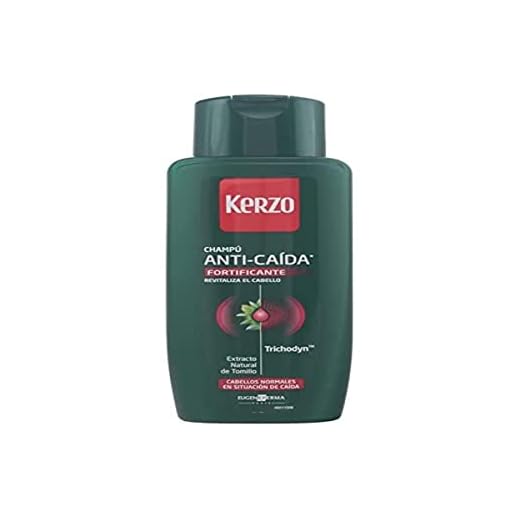 Kerzo CHAMPU ANTICAIDA 400 ML, Negro, Estándar, 0.265 grams, 400 mililitro, 1