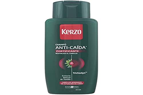 Kerzo CHAMPU ANTICAIDA 400 ML, Negro, Estándar, 0.265 grams, 400 mililitro, 1