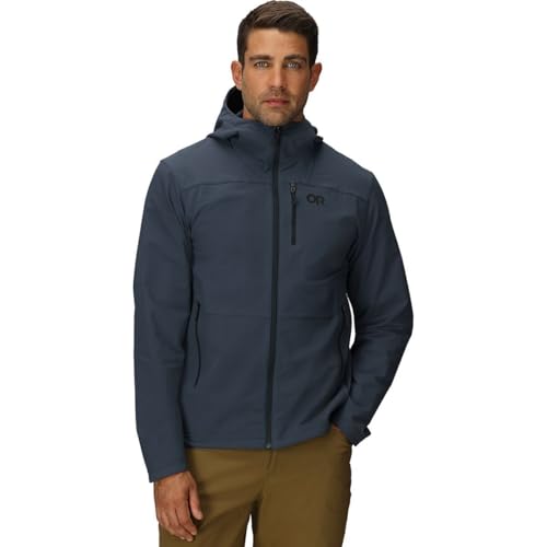 Outdoor Research Men's Ultima Softshell Hoodie | Wind & Water Resistant, Abrasion Resistant, Zippered Pockets, UPF 50+