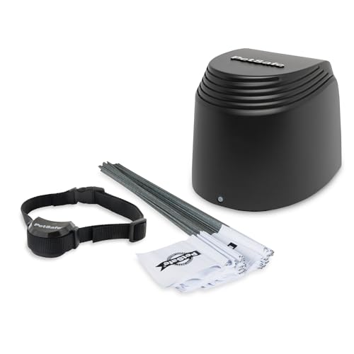 PetSafe Stay & Play Compact Wireless Fence - Covers Up to 3/4 Acre - for Dogs 5lb+ - Portable and No...