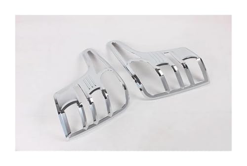 Cubierta cromada luces traseras automóvil L200 Triton que evita arañazos en los focos