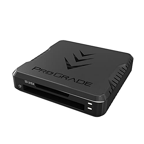Super Deal Product ProGrade Digital Compact Flash and SD UHS-II Dual-Slot Memory Card Reader USB 3.2 Gen 2 for Professional Filmmakers, Photographers & Content Creators Super Deal Product ProGrade Digital Compact Flash and SD UHS-II Dual-Slot Memory Card Reader USB 3.2 Gen 2 for Professional Filmmakers, Photographers & Content Creators