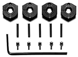 radmitnehmer 17mm 6mm Tuningteil zu TA-06 Chassis TAMIYA 300053570 - Aluminium Radmitnehmer, 4 mm