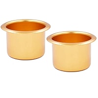 Porte-gobelet double en acier inoxydable pour ponton, résistant aux Porte-gobelet double en acier inoxydable pour ponton, résistant aux