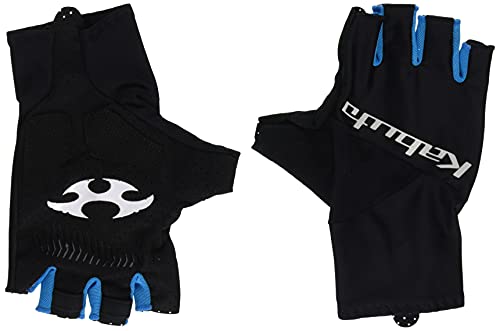 オージーケーカブト(OGK KABUTO) 自転車 サイクリンググローブ PRG-8 ブラックブルー サイズ:L (手のひら周り:205-215mm/手長:190-200mm)