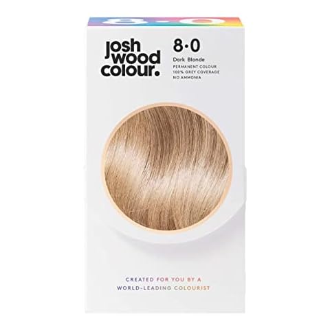 Josh Wood Colour 8.0 Dark Blonde Permanent Hair Dye Cover