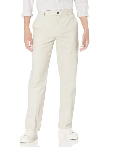 Image of Amazon Essentials Men's Classic-Fit Wrinkle-Resistant Flat-Front Stretch Chino Pant