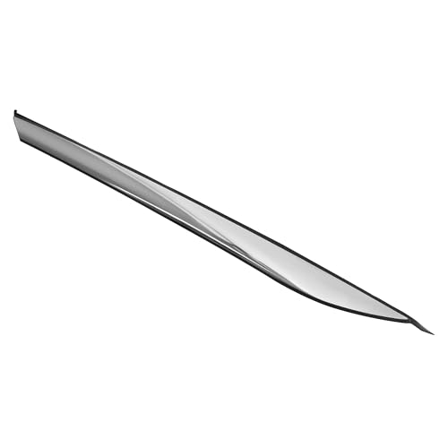 ALMULOO Left Rear Frame Molding Trim Compatible with 2011-2016 Kia Optima Replacement for 878502T000 Plastic+Stainless Steel Unfinished Silvery+Black Driver Side by ALMULOO - Used condition - Image 9