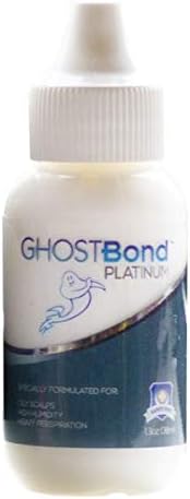 Ghost Bond Platinum Specially Formulated For Oily Scalp High Humidity And Heavy Perspiration 1.3Oz (Pack of 2)