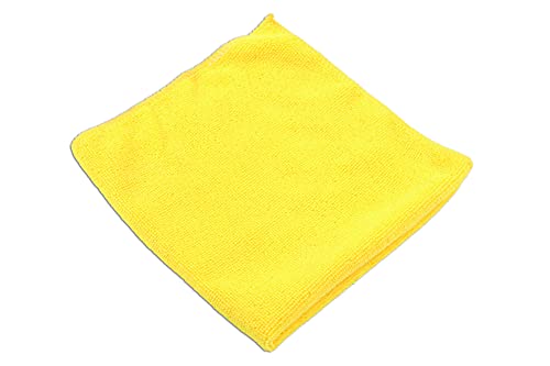 Chiffons microfibres jaunes Connect 37310 absorbants pour un nettoyage sans trace