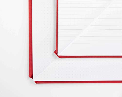 Carnet triangle de notes quadrillage points couverture rigide - 6