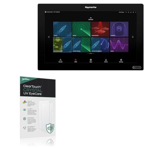 BoxWave Screen Protector Compatible With Raymarine Axiom XL 16 - ClearTouch Crystal Anti-UV EyeCare (2-Pack), Filters out Harmful Blue Light Reduce Fatigue
