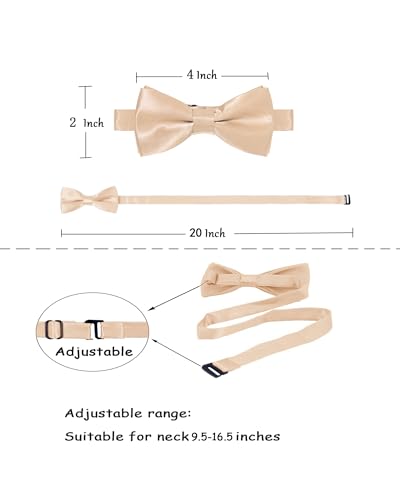 AWAYTR Baby Boys Cake Smash Outfit - First Birthday Party Suspenders Bow Tie Bloomers Set3