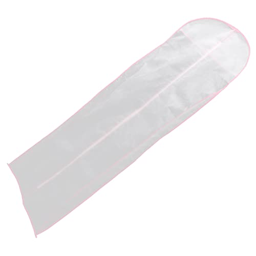 Healifty Wedding Dress Storage Bag Long Non Woven Dress Cover for Bridesmaid Gowns Breathable Garment Bag to Prevent Stains and Wrinkles Design for Easy Hanging and Storage