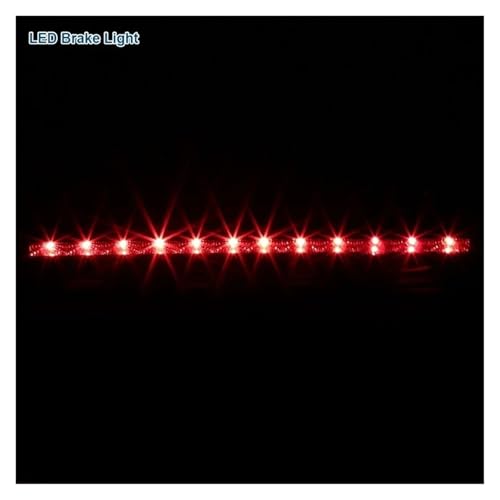 3ème feu stop LED haute position avec faisceau rouge pur pour Mustang - 6