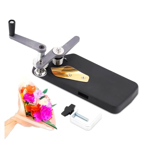 Máquina de encaje de papel crepé, herramientas for embalaje de flores, máquina rizadora de dientes finos, herramienta de encaje de papel crepé ondulado
