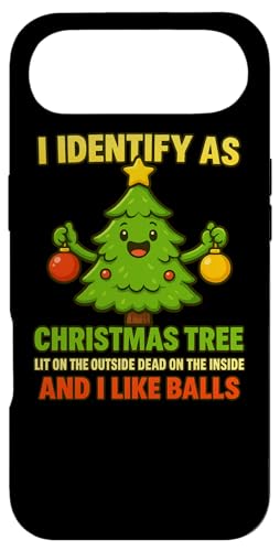 I Identify As A Christmas Tree Lit On The Outside Dead On X}zP[X iPhone Air p