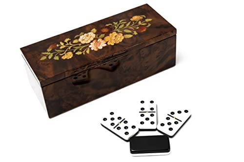 Juego de dominó italiano de lujo tamaño jumbo con caja artística miniatura 1