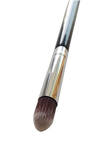 Mini Precision Tapered Kabuki Blending Brush - Mypreface Synthetic Small Tapered Eyeshadow Brush Best For Pigments & Glitter, Eye Concealer (Small, Synthetic,Black) #TOP3