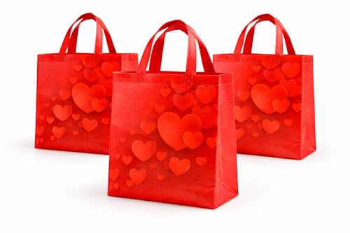 Image of Go Packy Valentine's Gift Bags for Couples & Loved Ones | Reusable Non-Woven Bags I deal for Valentine Gifts, Chocolates & Surprises (60)