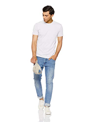 Jockey 2714 Men's Super Combed Cotton Rich Solid Round Neck Half Sleeve T-Shirt