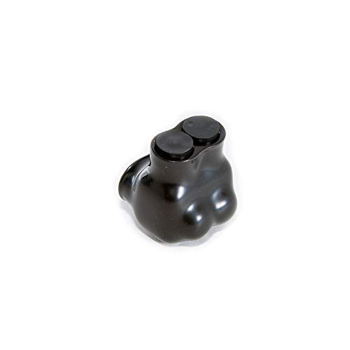 Nsi Industries Polaris Black It-4 Insulated Multi-Tap Connector- 2-Port Single-Sided Entry For 4-14 Awg Wire Range - Dry Locations - Dual-Rated Cooper And/Or Aluminum - 1.18-Inch Width, 1.38-Inch Height, 1.12-Inch Length - Hex Size 1/8-Inch - 12 Pack #TOP3