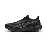 Puma Chaussures de Course Pounce LiteRoad Unisexes, Puma Noir, Gris foncé Froid, 44 EU