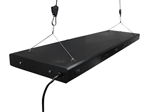 Yield Lab 54W T5 Four Bulb Fluorescent Grow Light Panel (6400K) – Hydroponic, Aeroponic, Horticulture Growing Equipment #TOP1