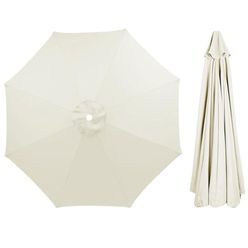 Auvent de remplacement pour parasol de balcon blanc 4m - 2
