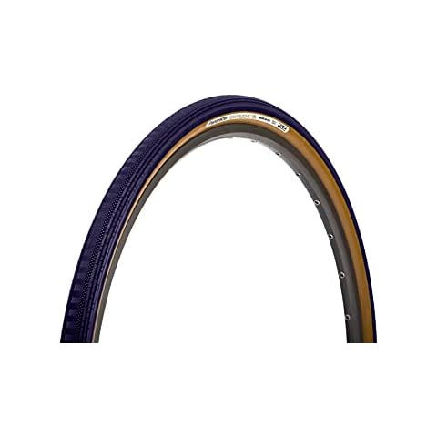 Panaracer King Semi Slick Colour Edition TLC Gravel Tyre, Pansy/Brown, 700 x 32 Cover