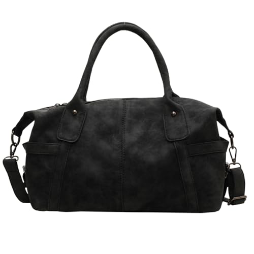Sac à bandoulière en similicuir chic avec poignée et sangle réglable
