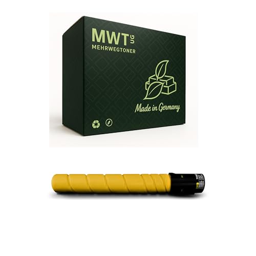 Cartouche de toner TN-321Y jaune compatible avec Konica Minolta Bizhub C224