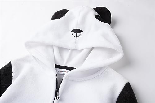 Image of Mud Kingdom Fleece Hoodies Jacket for Boys Girls Full Zipper Long Sleeve Happy Halloween