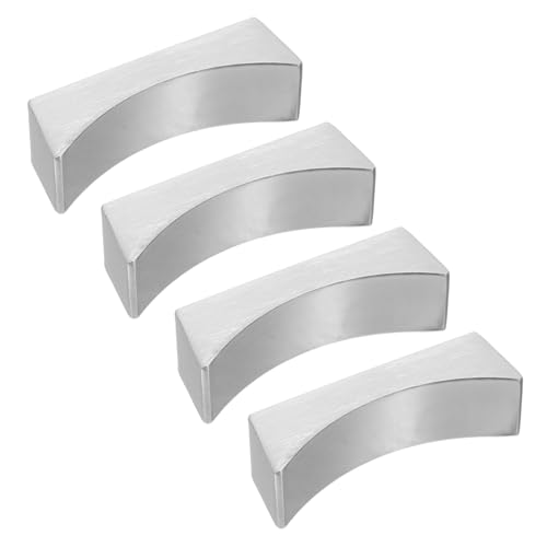 TIDTALEO 4個ステンレス製箸置き アーチ型カトラリースタンド 多機能箸 スプーン フォークホルダー 衛生的なキッチン用食器ラック ホテル レ