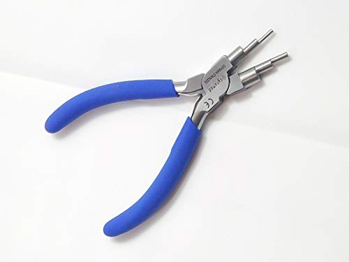 Cynamed BL-03 German Heavy Duty - 6-In-1 Bail-Making Pliers, Loop Sizes 2 – 9 Millimeters, Jewelry Making Supplies thumb #6