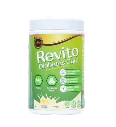 400g Vanilla Flavor | Nutritional Supplement for Type 2 Diabetes (Pack of 2)