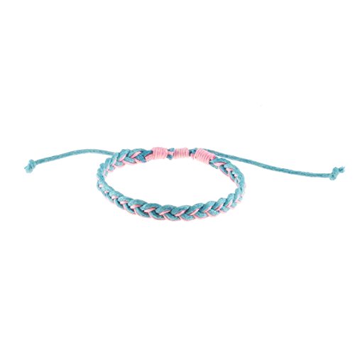 Image of BlueRica 2 Pieces Adjustable Bracelet Set ~ Macrame Anchor Bracelet & Sailor Bracelet