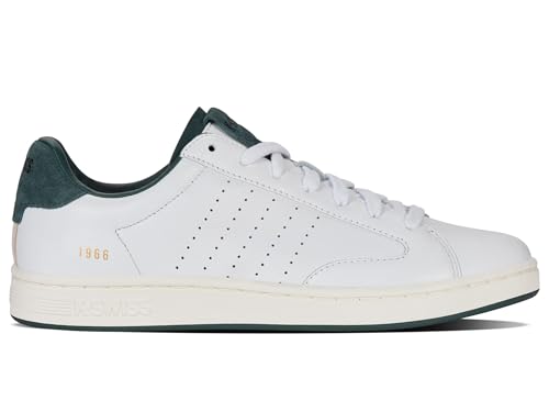 K-Swiss Lozan Klub LTH Basket Homme sneaker basse blanche en cuir