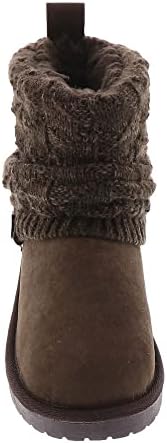 MUK LUKS Women's Laurel Boots, Brown Java, 7 | Image 4
