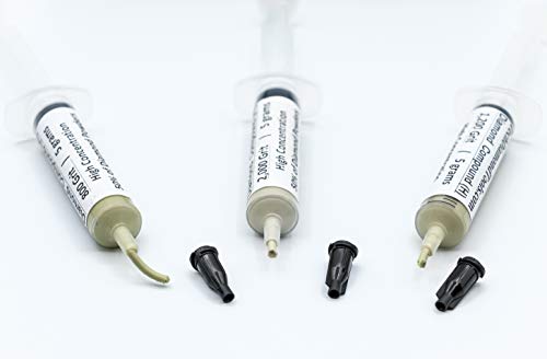 TechDiamondTools Kit of 3 Diamond Lapping Paste Polishing Compound 800 1200 2000 Grit Lapidary Paste for Rock Glass Metal Jewelry Resin Marble with High Concentration of Diamond Powder USA Made