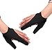wengjack 1 Pair Practical Fishing Gloves 2 Finger Breathable Neoprenes for Comfort 2 Finger Cut for Easy Tool Safe Operations