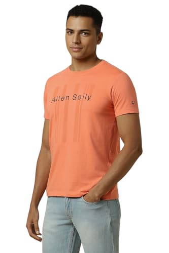 Image of Allen Solly Men's 100% Cotton Regular Fit T-Shirt