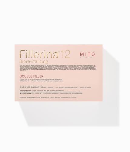 Fillerina 12 Biorevitalizing DOUBLE FILLER NEO MITO Tratamiento intensivo facial efecto relleno revitalizante grado 3
